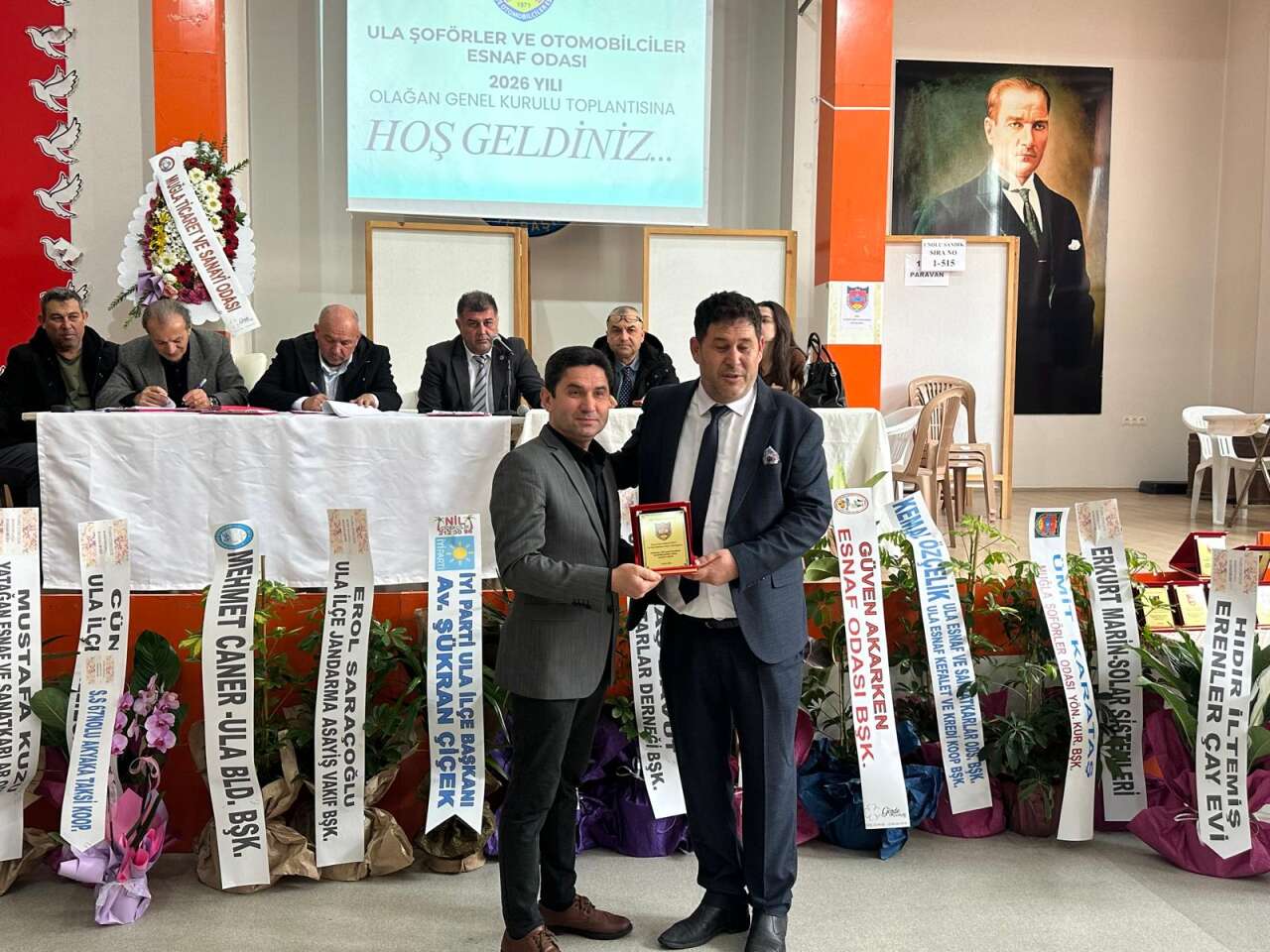 Ula Şoförler ve Otomobilciler Esnaf Odası’nda Mehmet Çatak Güven Tazeledi 11